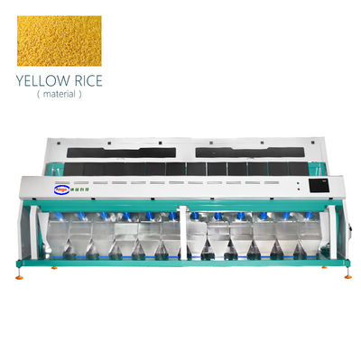 28t/H 768 Chutes Seed Rice Color Sorter อุปกรณ์เลือกที่แม่นยำ