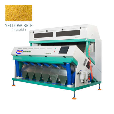 SGS 384 Chutes Grain Color Sorter Machine กำลังการผลิต 10TT